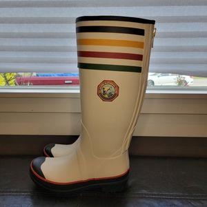 Sold out! PendletonxFree People National Park Tall Rain Boots